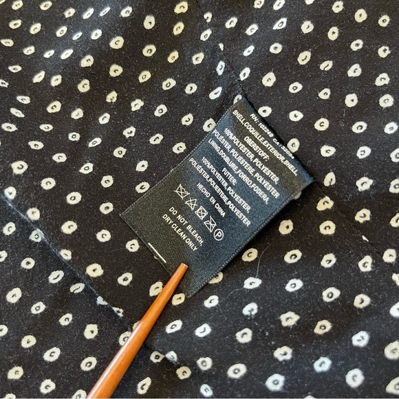 Cartonnier for Anthropologie | Cropped Open Front Tuxedo Jacket | Black | Small - Picture 8 of 10